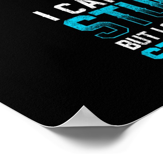 Sarcastische EMS Emergency EMT I can not Fix Stomm Poster (Hoek)