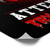 Sarcastische EMT EMS Paramedische Noodtoestand Pro Poster (Hoek)