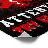 Sarcastische EMT EMS Paramedische Noodtoestand Pro Poster (Hoek)