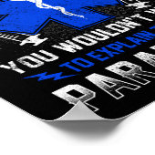 Sarcastische EMT Noodsituatie doet nooit iets Poster (Hoek)