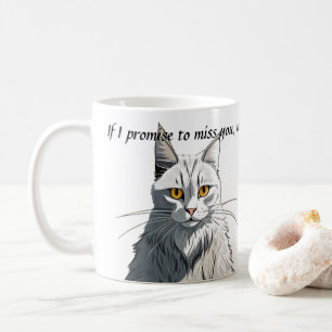 Sarcastische Funny Cat Coffee of Tea Mok Leuk cade