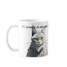 Sarcastische Funny Cat Coffee of Tea Mok Leuk cade