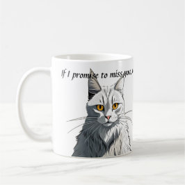 Sarcastische Funny Cat Coffee of Tea Mok Leuk cade