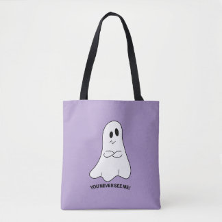 Sarcastische Geest Totetas – Je Ziet Me Nooit Tote Bag