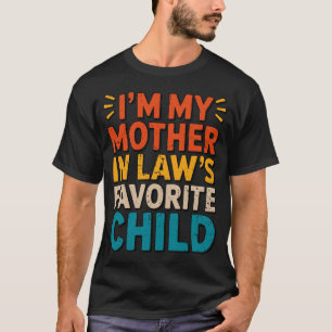 Sarcastische Gezins Humor Schoonmoeder Grappig Oud T-shirt