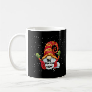 Sarcastische gnoomfamilie komt overeen met Kerstmi Koffiemok
