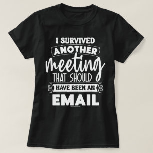 Sarcastische Grafische T-shirt - Grappige Overleef