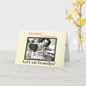 Sarcastische Grammatica Nazi Comma Wenskaart Kaart (Gele Bloem)