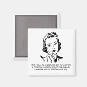 Sarcastische Grammatica Nazi Magneet (Voorkant / Achterkant)