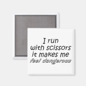 Sarcastische grappen over grappige nieuwe friemmag magneet (Voorkant / Achterkant)