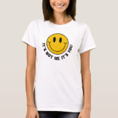 Sarcastische grappige quote t-shirt (Voorkant)