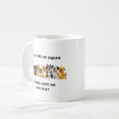 sarcastische honden mokken (Voorkant links)