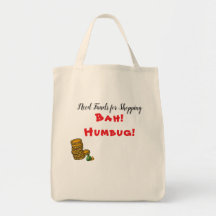 Sarcastische Humbug Canvas tas