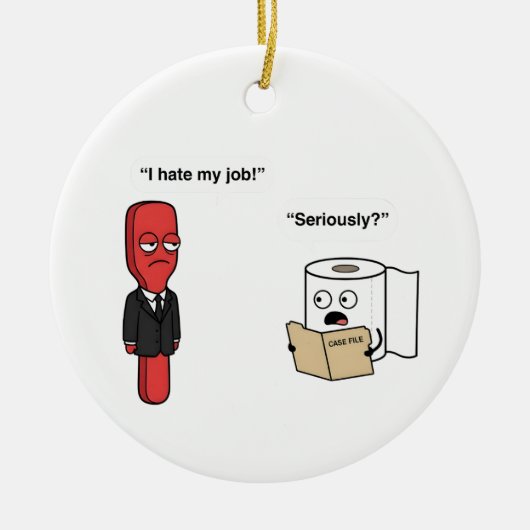Sarcastische humor advocaat ornament Funny Sassy M (Voorkant)