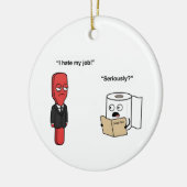 Sarcastische humor advocaat ornament Funny Sassy M (Links)