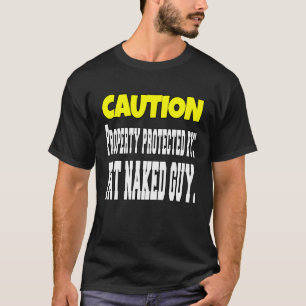 Sarcastische Humor Attentie-eigenschap beschermd d T-shirt