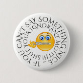 Sarcastische Humor Button (Voorkant)