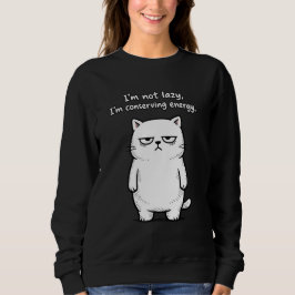 Sarcastische Humor Kat Grafisch - Grappig Dieren M Trui