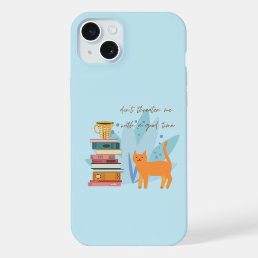 Sarcastische Kat iPhone Hoesje (Achterkant)