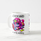 Sarcastische kat koffiemok (Voorkant links)