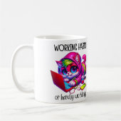 Sarcastische kat koffiemok (Links)