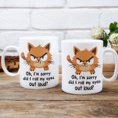 Sarcastische kattenliefhebber cadeau Antisociaal K Koffiemok