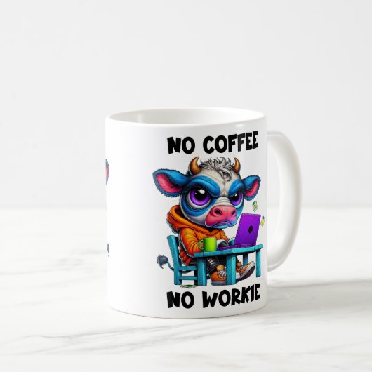 Sarcastische Koe Koffiemok (Voorkant rechts)