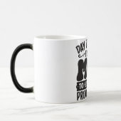 Sarcastische koffie citaten magische mok (Links)