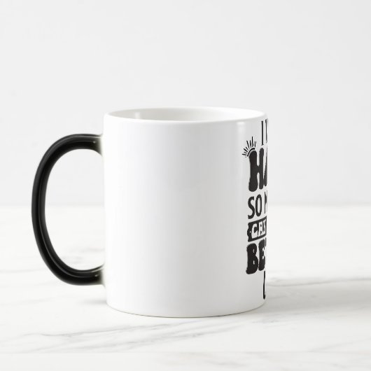 Sarcastische koffie citaten magische mok (Links)