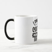 Sarcastische koffie citaten magische mok (Links)