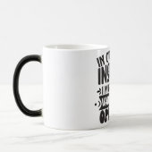 Sarcastische koffie citaten magische mok (Links)