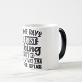 Sarcastische koffie citaten magische mok (Voorkant rechts)