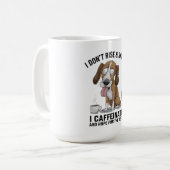 Sarcastische koffie-Mok Koffiemok (Voorkant links)