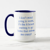 Sarcastische koffiemug mok (Links)