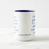 Sarcastische koffiemug mok (Midden)