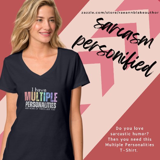 Sarcastische Meerdere Personaliteiten T-Shirt