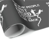 Sarcastische mensen hebben gewoon een vlek op de r cadeaupapier (Rol Hoek)