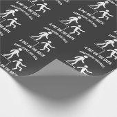 Sarcastische mensen offensief citaat achteraan cadeaupapier (Hoek)