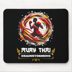 Sarcastische Muay Thai Kickboksen MMA Thaise Marti Muismat
