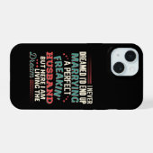 Sarcastische perfecte verdomde echtgenoot vrouw hu iPhone 15 case (Achterkant horizontaal)