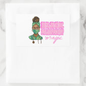 Sarcastische phlebotomist Quote Rechthoekige Sticker (Tas)