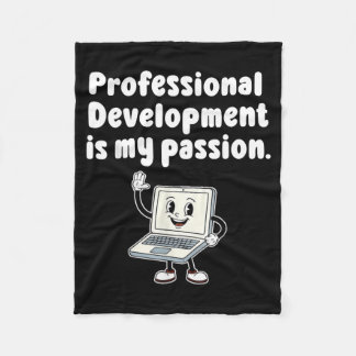 Sarcastische Professionele Ontwikkeling Grappige L Fleece Deken