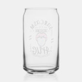 sarcastische quote  blikvorm glas (Achterkant)