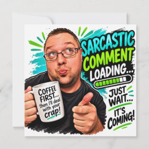 Sarcastische reactie laden… kaart