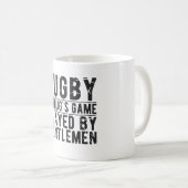 Sarcastische Rugby-spelers Citaat-cadeautje - Rugb Koffiemok (Voorkant rechts)