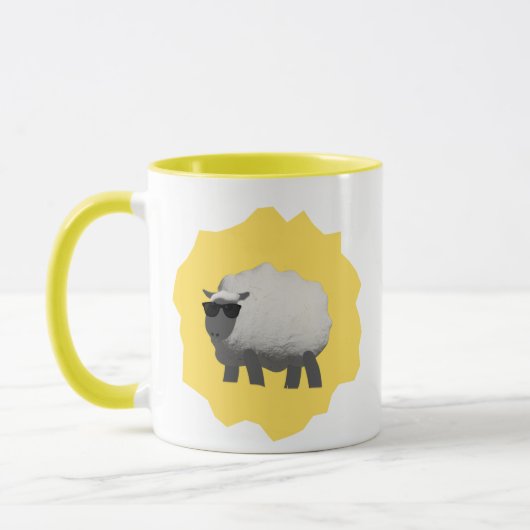 Sarcastische Schapen – Praat je tegen mij? Mok (Links)