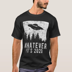 Sarcastische Space Alien UFO, ongeacht de Humor va T-shirt