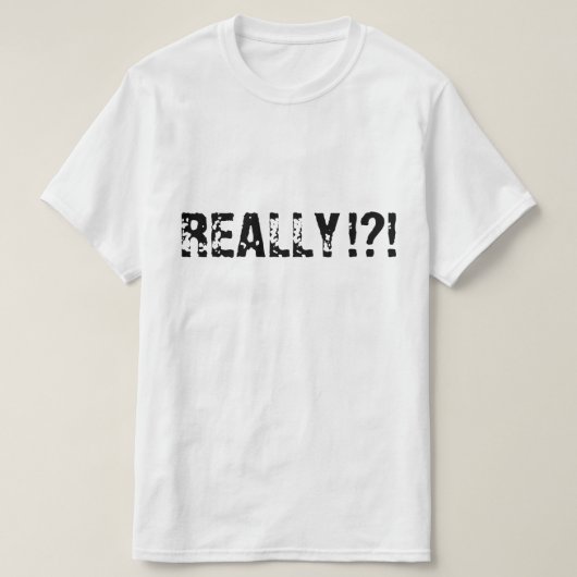 Sarcastische uitspraken ECHT T-shirt (Design voorkant)