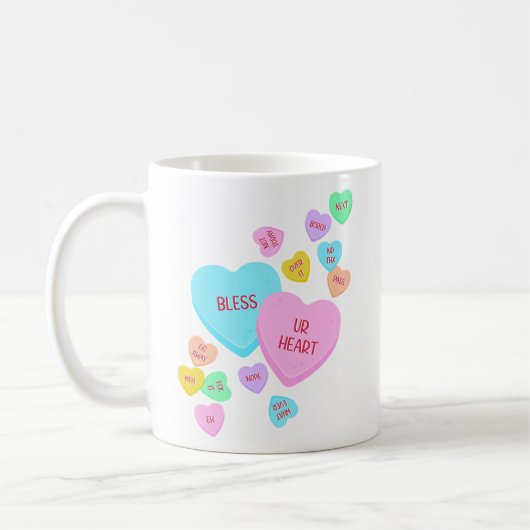 Sarcastische Valentijn Koffiemok (Links)