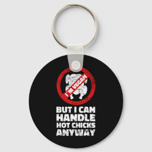 Sarcastische Veganistische Kip Quotes Vegetarisch Sleutelhanger